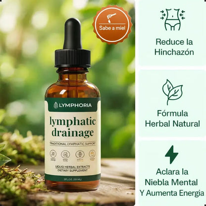 Gotas Drenaje Linfático – Fórmula Herbal Natural | Desinflama y Reduce la Hinchazón