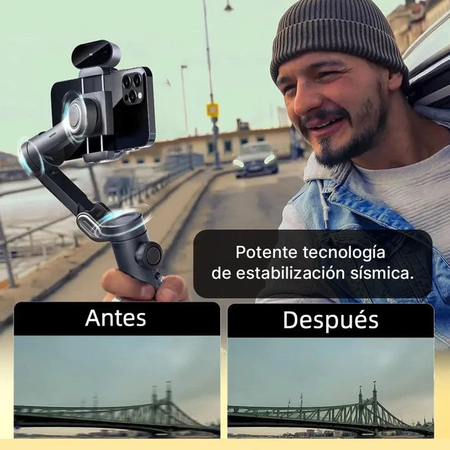 Trípode para Celular con Control Bluetooth – Fotos y Videos Estables a Distancia